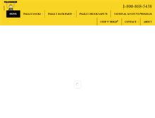 Tablet Screenshot of palletsmith.com